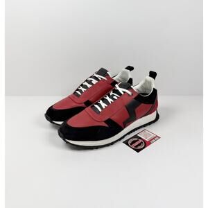 Size 9.5UK/10.5US - Fendi Thunder Leather Sneakers